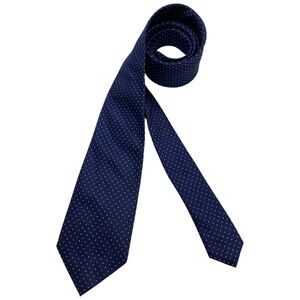 CHARLES TYRWHITT Blue Geometric Silk DESIGNER Tie